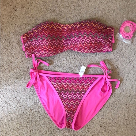 aerie Other - NWOT Aerie pink bikini